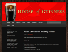 Tablet Screenshot of houseofguinness.com